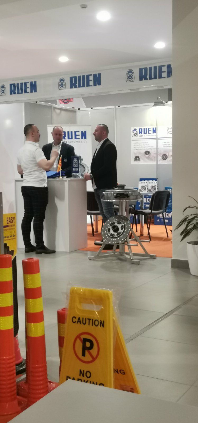 First day of the Automotive show in Albania