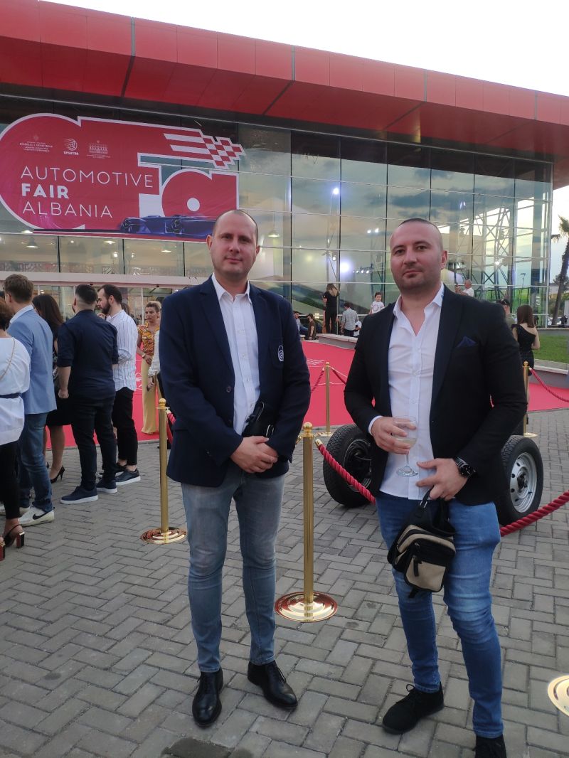 First day of the Automotive show in Albania