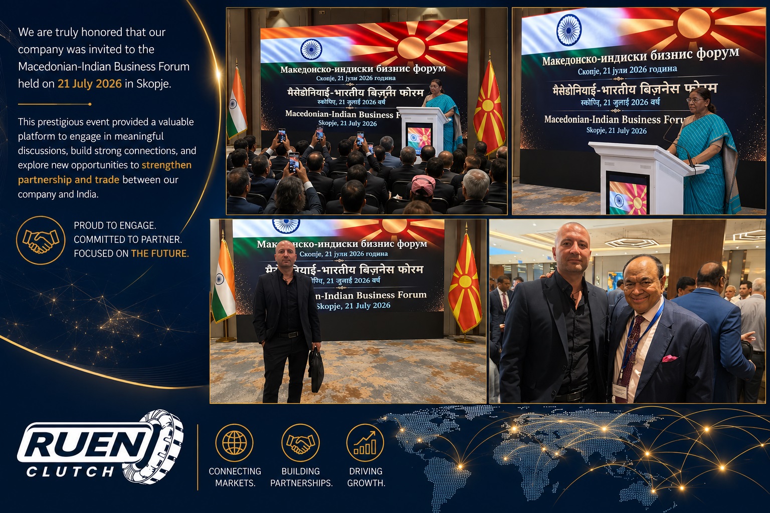 RUEN at the Macedonian-Indian Business Forum