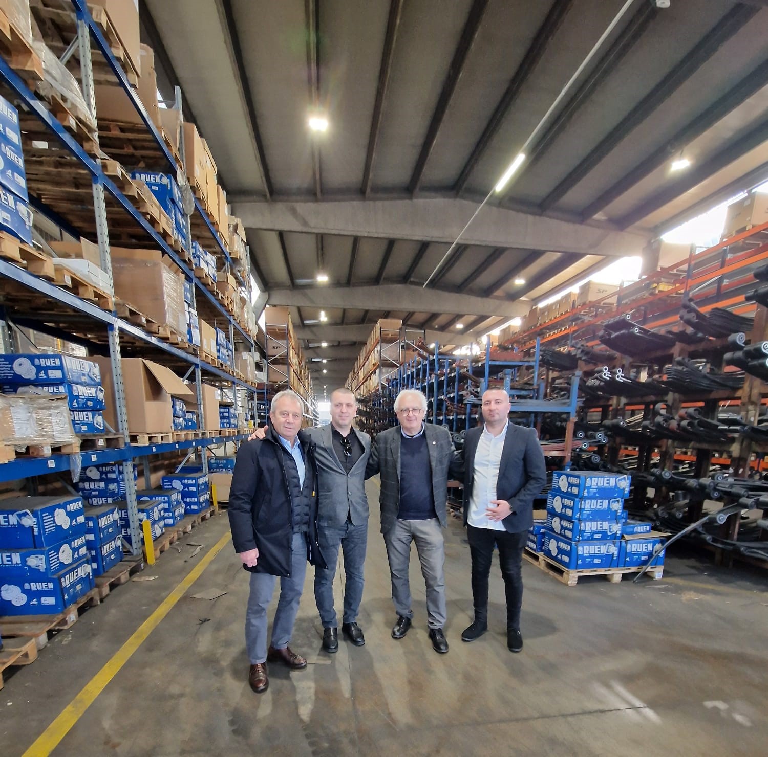 Management representatives visits Partex in Italy