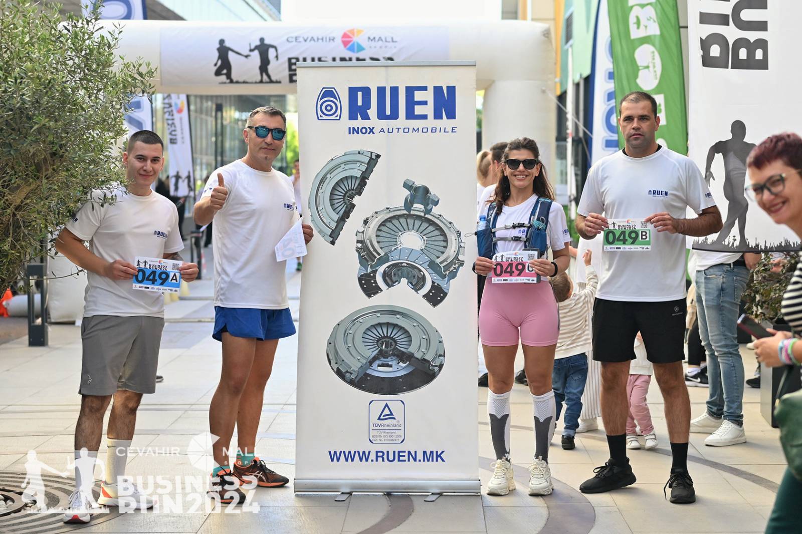 RUEN members attends "Business run"