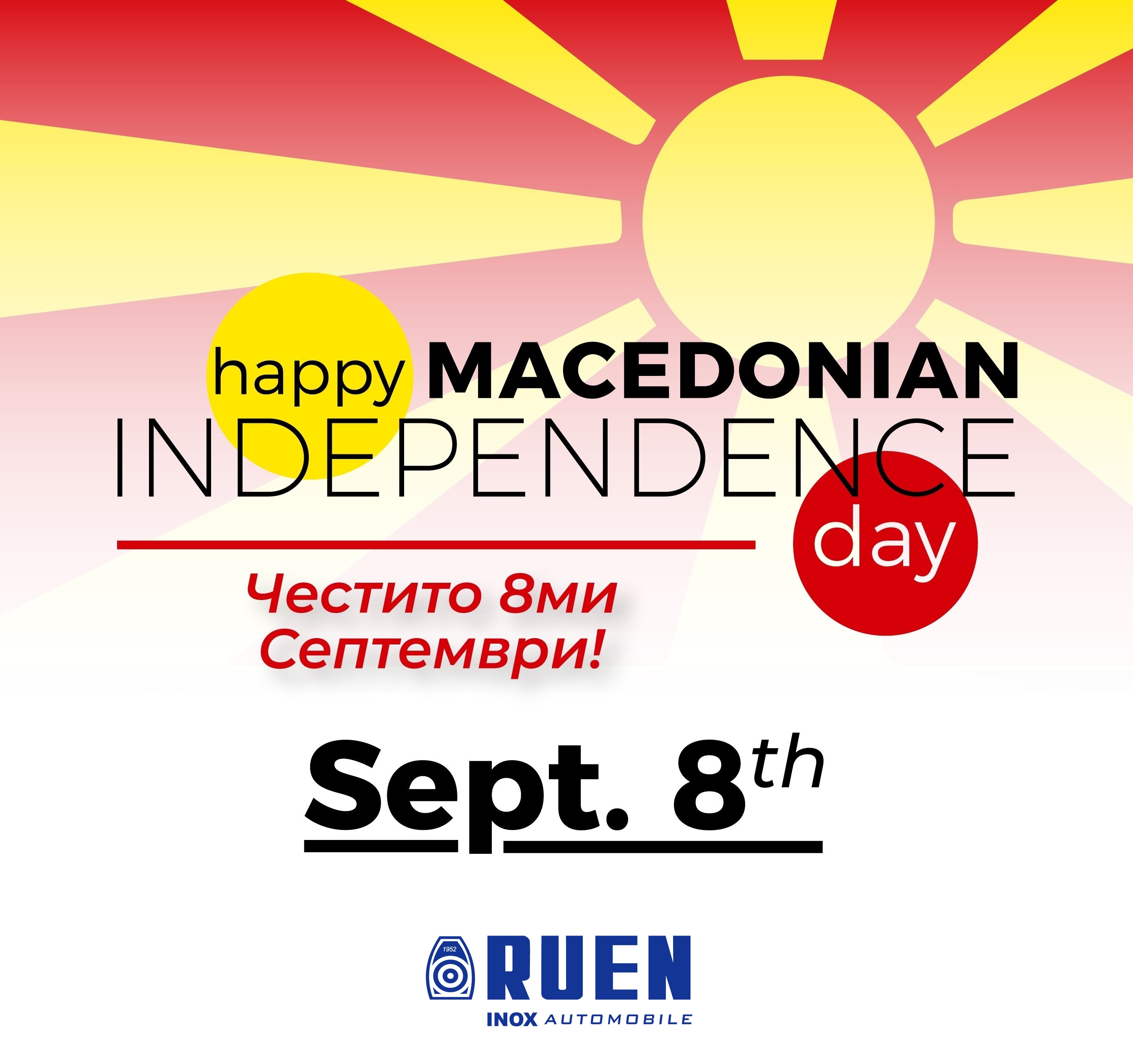 Happy independence day Macedonia !