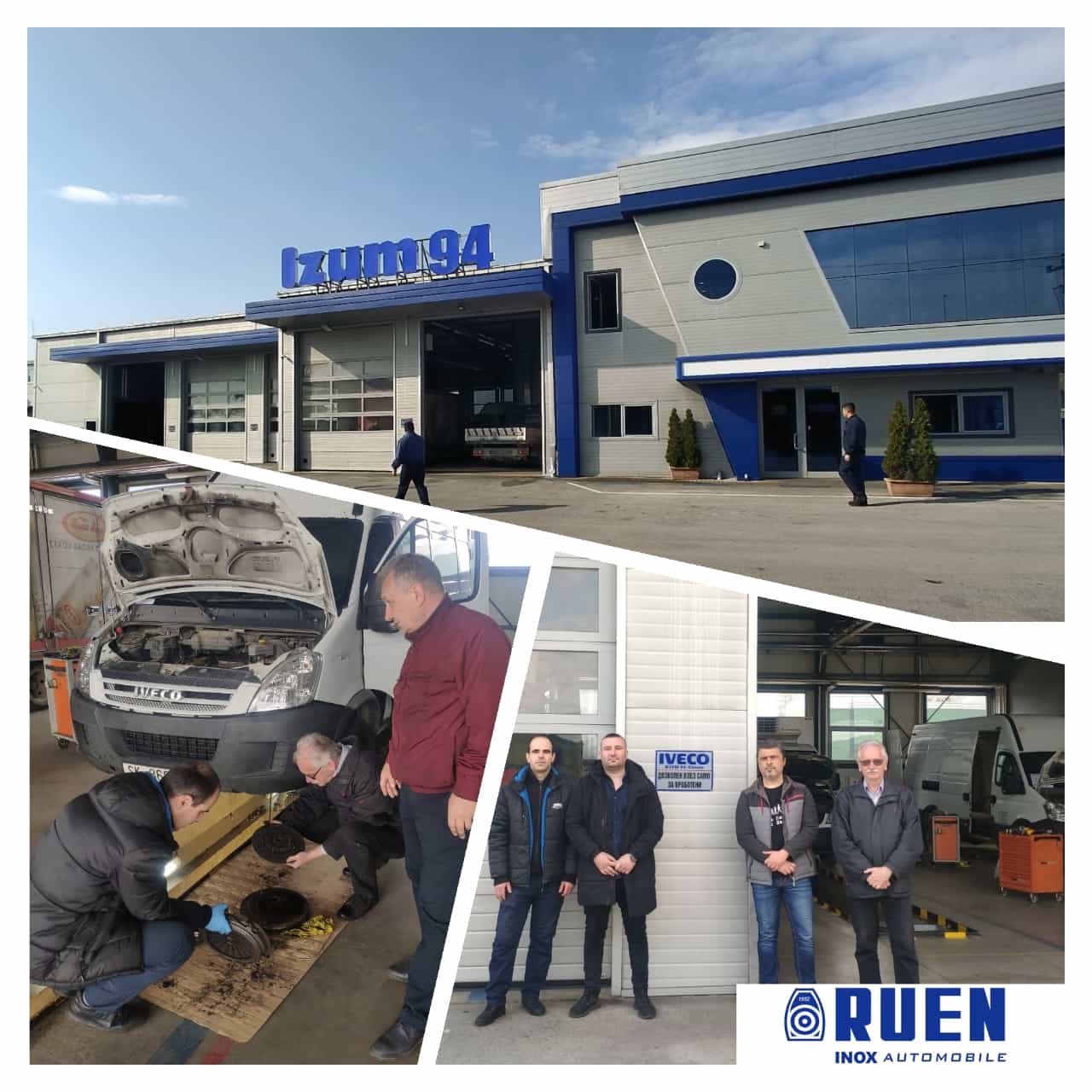 OFFICIAL VISIT TO AUTHORIZED IVECO WORKSHOP IN MACEDONIA
